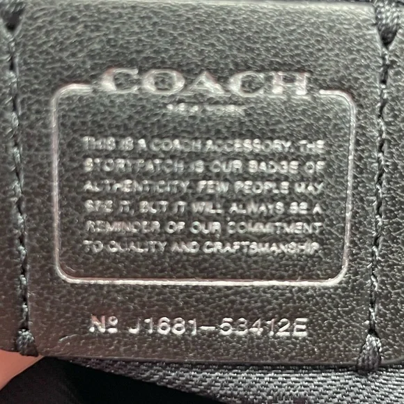 NWT Coach Leaf Print ‘Nolita’ 24 Shoulder Bag - Picture 13 of 13